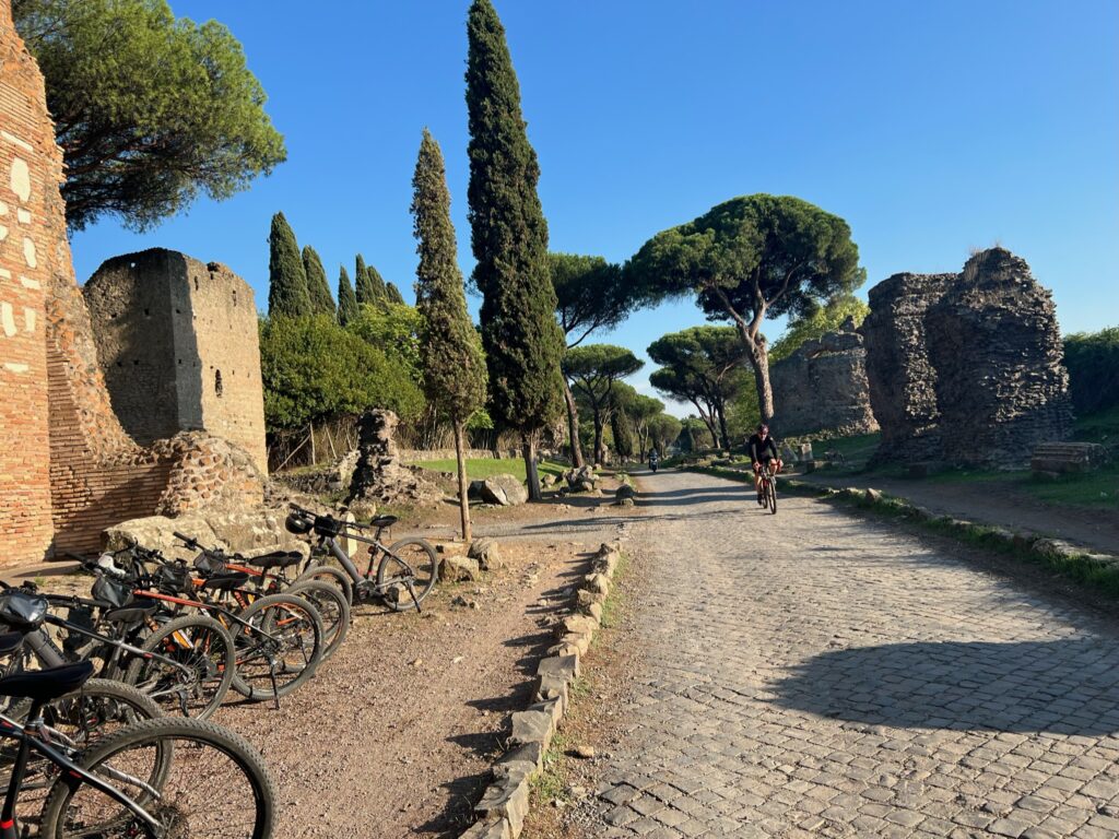 Private tour company bike tour Rome