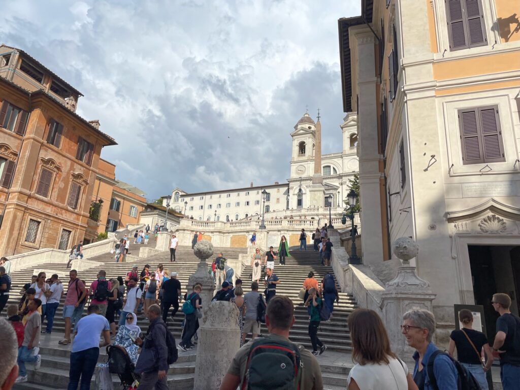 Spanish Steps, Rome, Italy. One week Itinerary travel ideas.