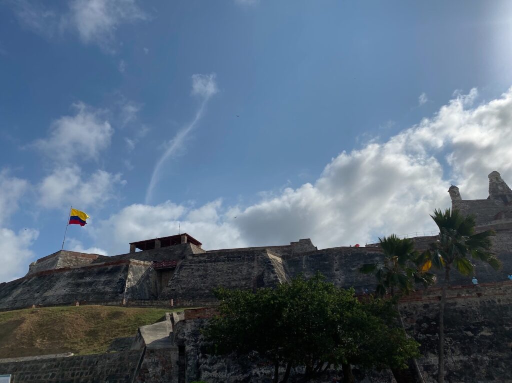 San Felipe fortress. Cartagena, Colombia 