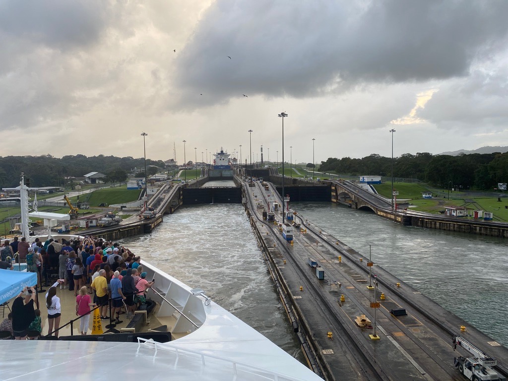 Panama Canal Cruise Ship passage