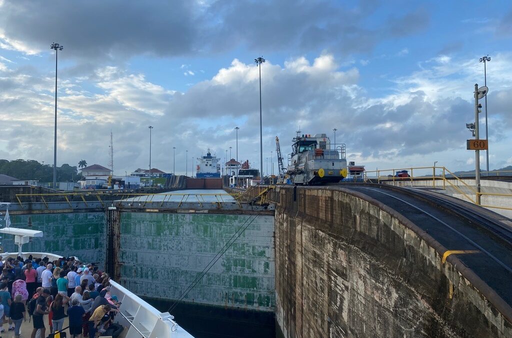 Panama Canal, Panama- Cruise Ship Passage