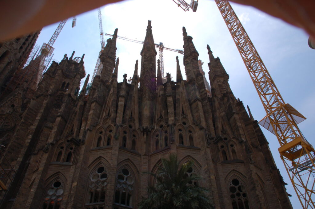 La Sagrada Familia, Barcelona, Spain. Family vacation ideas.