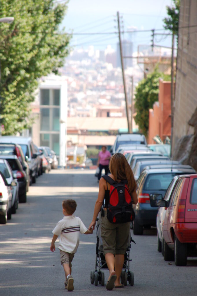 The Streets Above Barcelona