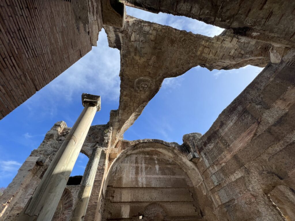 Hadrian's Villa,Tivoli. Tivoli Day trip from Rome.